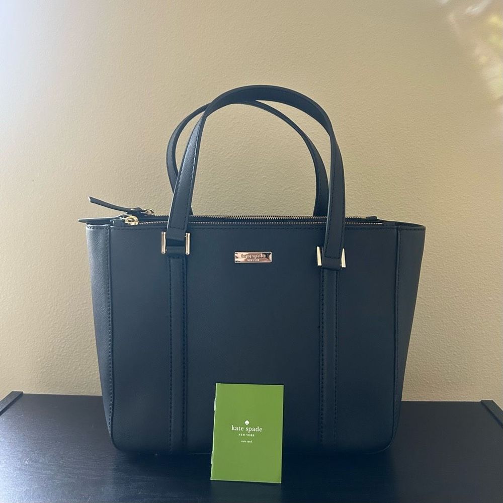 Kate Spade Tote Handbag Black (no flaws)